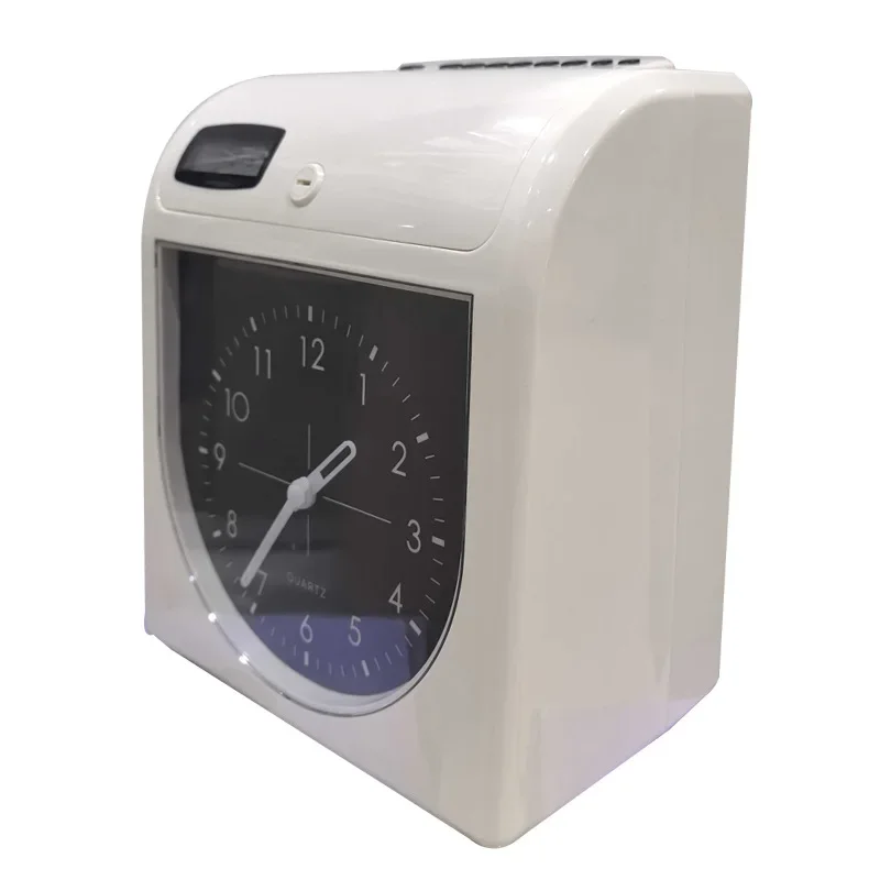 

English version Microcomputer power outage punch clock S960 Aibo card clock Multinational foreign trade clock face attendance