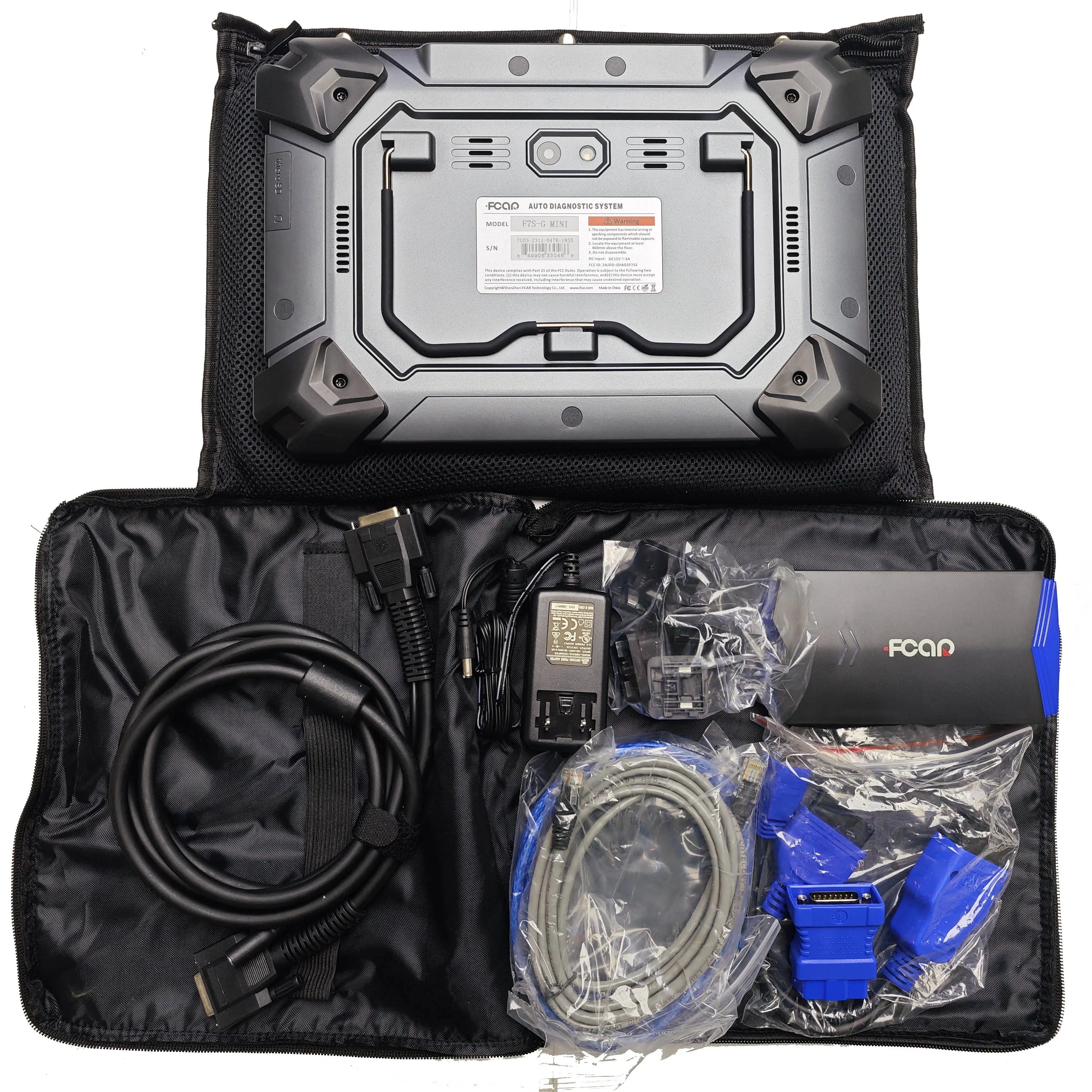 Fcar F7S-G أداة تشخيص السيارة الصغيرة محرك ABS CPU وظيفة كاملة أندرويد مع بلوتوث واي فاي لجميع السيارات