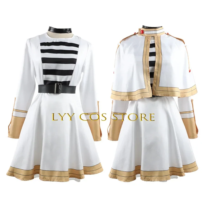 Special Offer Frieren Cosplay Anime Frieren At The Funeral Costume Uniform Dress Wig Set Halloween Party Outfit for Woman