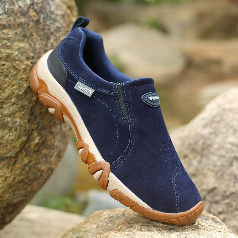 MIXIDELAI 2026 Spring Autumn Men's Casual Shoes Outdoor Loafers Sneakers For Men Shoes Male Footwear Walking Comfortable Slip-On