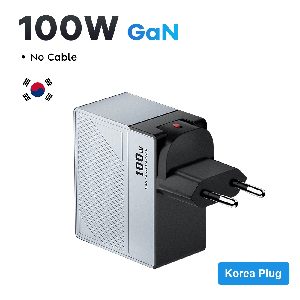 100W GaN-oplader PD QC USB-snellader Type C Snel opladen USB C-telefoonoplader voor iPhone 15 14 13 Pro Max Macbook Samsung - afbeelding 1