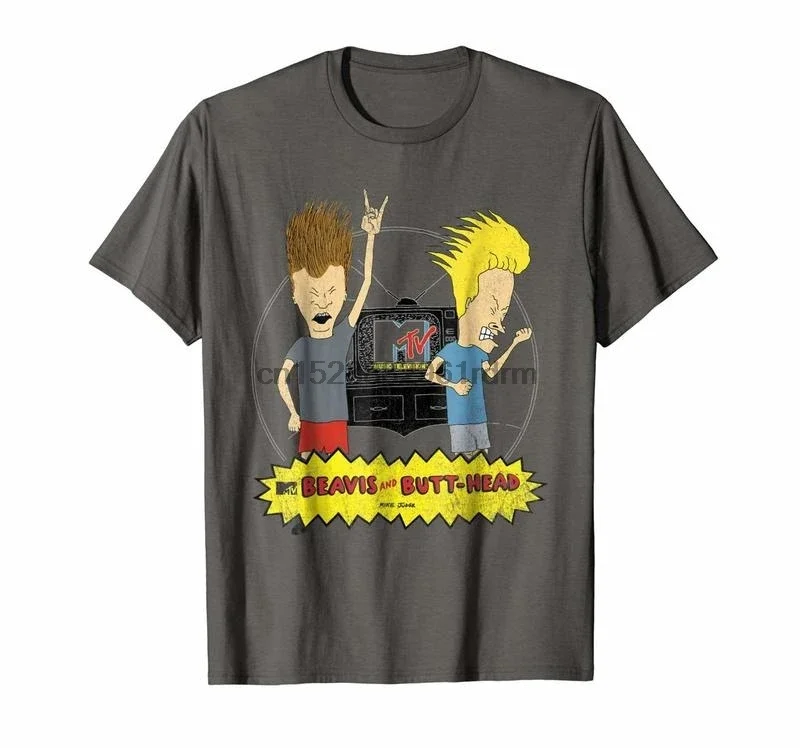 Clothing MTV Beavis And Butthead Television Rock Graphic T Shirt 7768