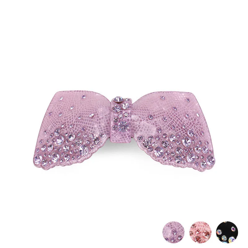 Handmade Butterfly Hair Clip Barrettes for Women Girls Fashion Hair Accessory Ornament Jewelry, Ponytail Holder for Bridal Party