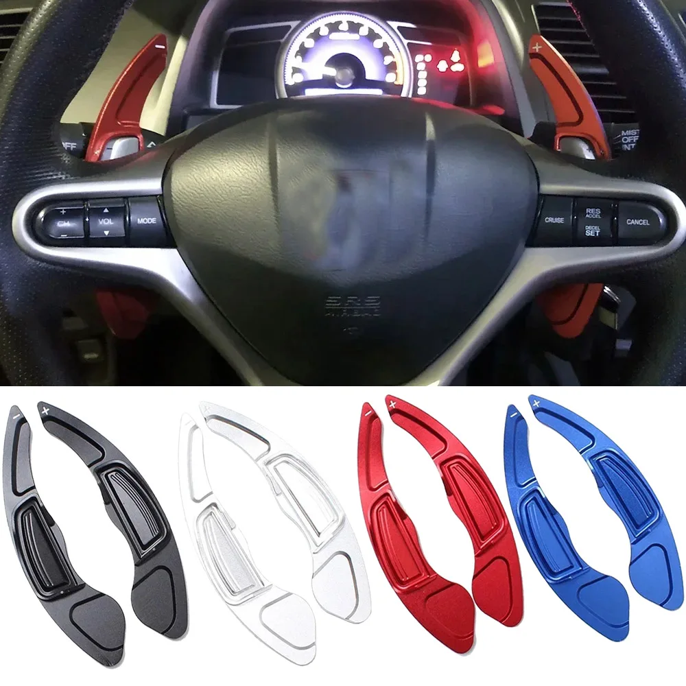 

Для Honda Civic G8 8-го поколения VIII FD6 2006 2007 2008 2009 2010 алюминиевые автомобильные рулевые колеса, расширение переключения передач