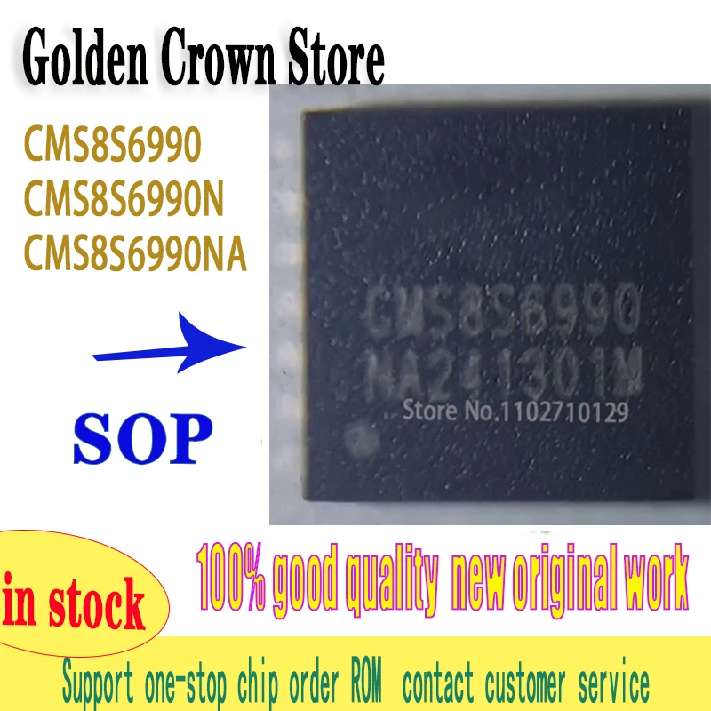 10Pcs/Lot Cmsemicon CMS8S6990 CMS8S6990N Enhanced 1T 8051 Microcontroller Flash MCU SSOP24 TSSOP20 Chip IC Active Components