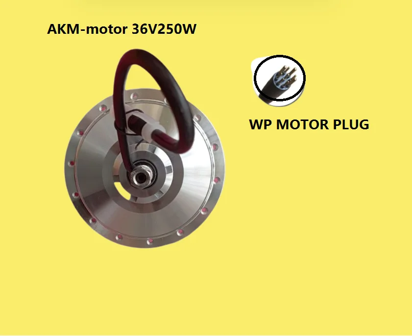 High Speed Motor Suitable for Terns P10 Folding Bik Motor AKM-74SX36V 250W Front Gear Hub Motor  + 22inch 451wheel Rim