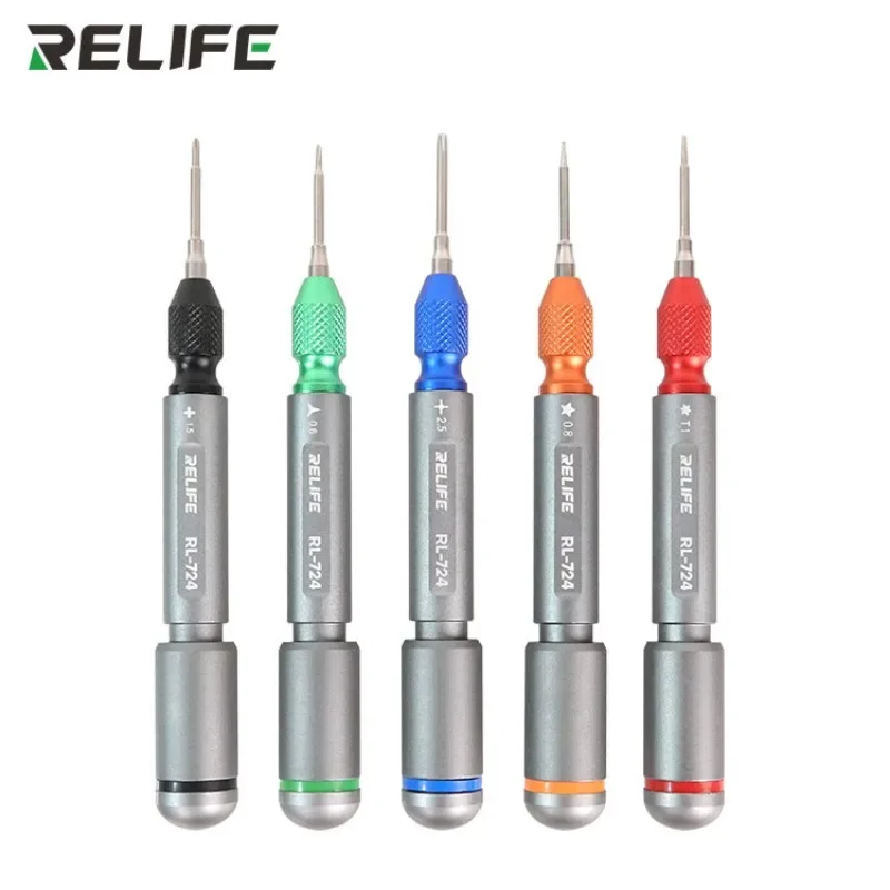 

RELIFE RL-724 5 in1 Torque Screwdriver Multifunction Hand Tools High-Precision Phone Electronic Devices Disassembling Repair Kit