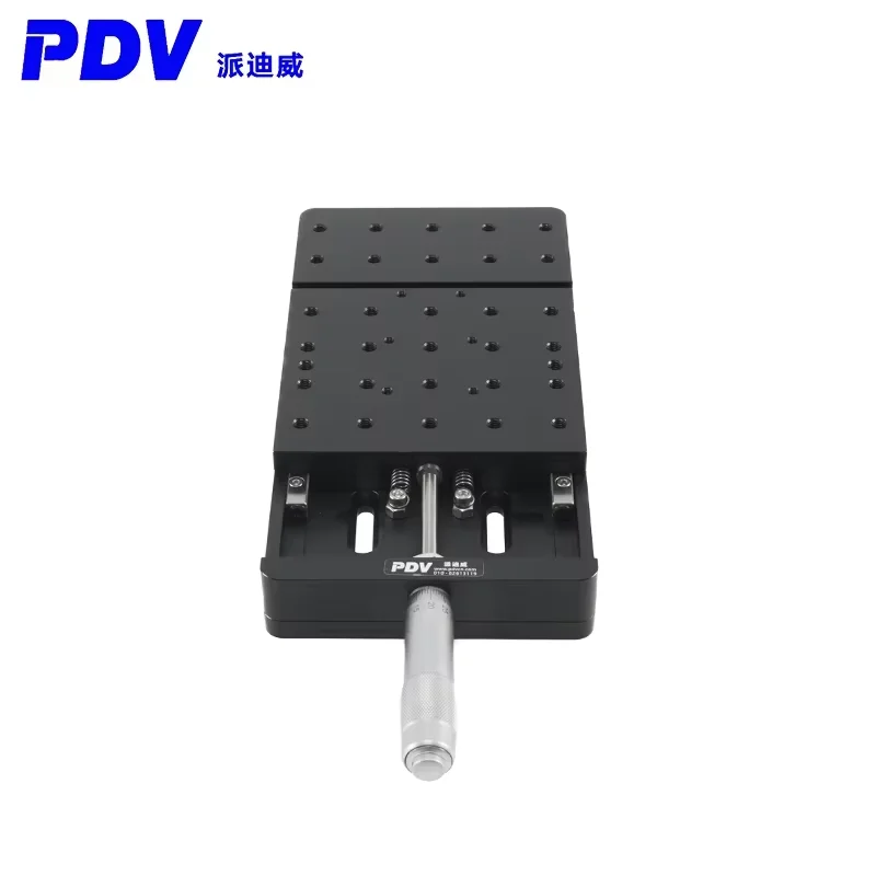 Manual Linear Stage displacement stretching linear table slide table Film tensile displacement table PT-SD105