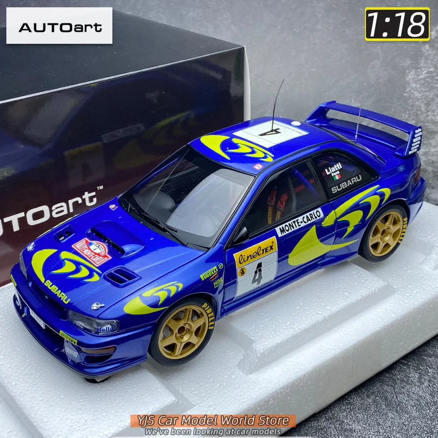 autoart 1/18 スバル インプレッサ WRC #7 モンテカルロ AUTOART 1/18 Subaru Impreza WRC Rally of Monte Carlo 1997 #4