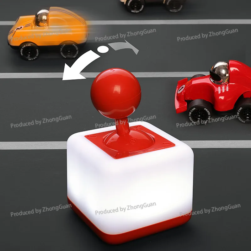 Usb Rotary Rocker Switch Led Night Light - Bedroom Charging Sleep Aid, Creative Stress Relief, Tech-infused Home Gift Lamp