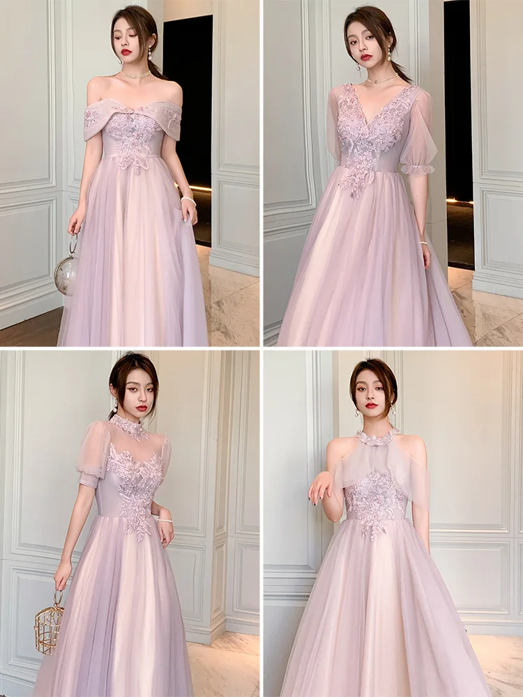 Temperament Bridesmaid Dress Sisters Team Slim Wedding Vestidos Women Sexy Elegant Dresses Wedding Party Classic Fashion Qipao