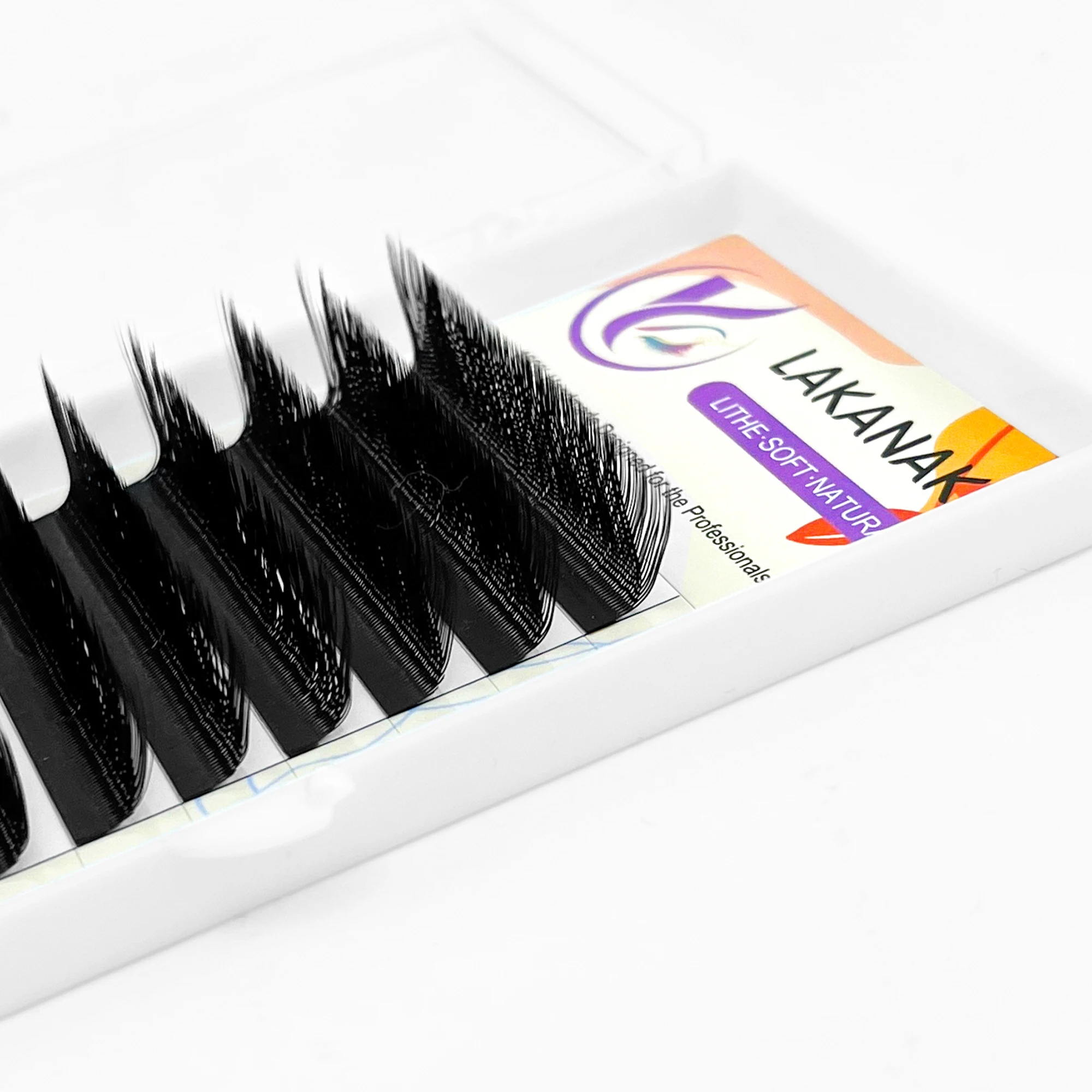 Lakanaku M L C D Curl Y Eyelashes Soft Cilia Volume Korea High Quality YY Eyelash Extension Eye Lashes Natural Premade Fan