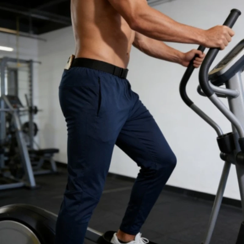 

Мужские спортивные брюки свободного кроя с карманами, быстросохнущие, для бега и тренировок, модные джоггеры