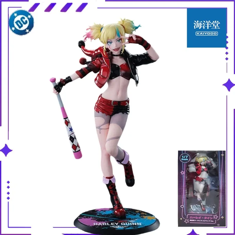 

Оригинальная аутентичная фигурка KAIYODO 1/7: Фэнтезийное путешествие Харли Квинн из Отрядов специального назначения. Готовая модель, ручная работа, игрушка, подарок.