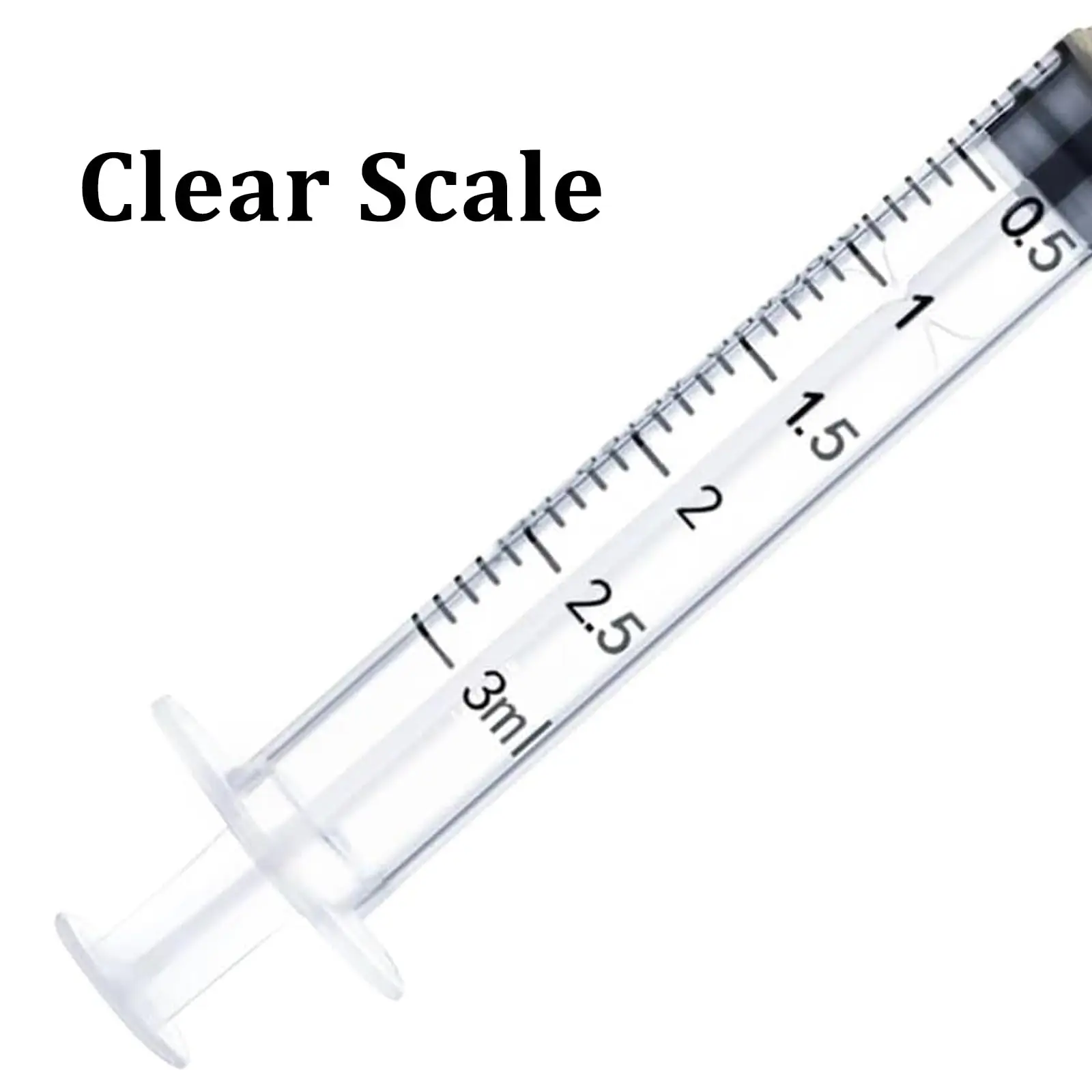 Factory 100Pack 3ml/cc Sterilized Luer Lock Syringe Individually Packaged Disposable Injection Sampler Glue Dispenser for Lab