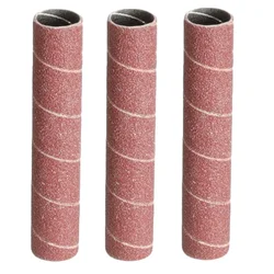 2pcs 4.5'' Sanding Drum Sleeves Sandpaper Drum 80/150/240 Grit For Polishing Grinding Rotary Tool Vibrating Spindle Sand Sleeve