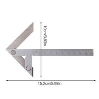 Centering Square Center Gauge Round Bar Mark Finder Tool Engrave