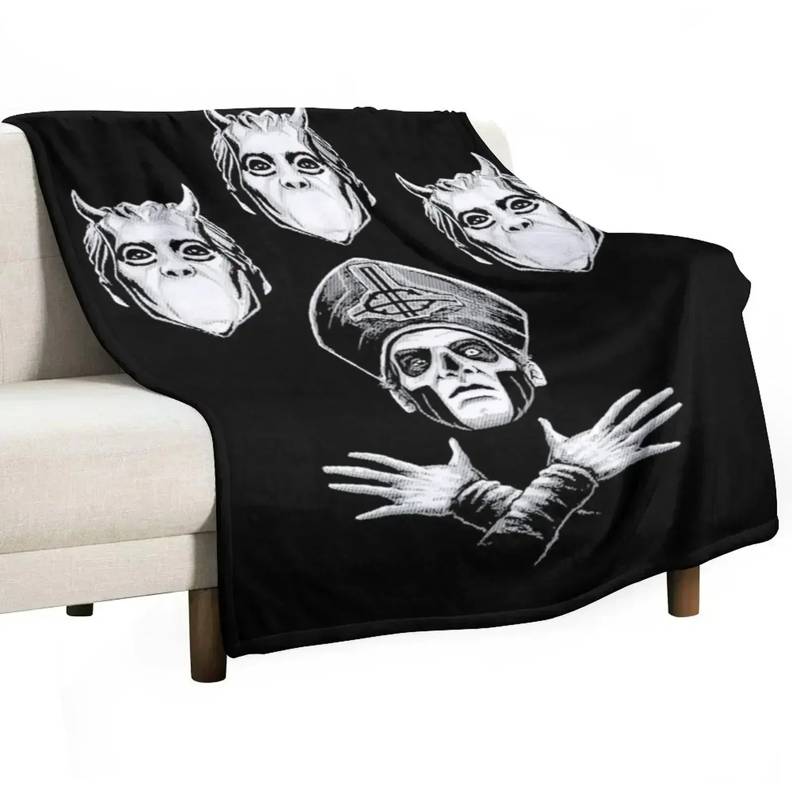 Ghost - Impera Maestro Throw Blanket Luxury Designer blankets ands Personalized Gift Bed Blankets