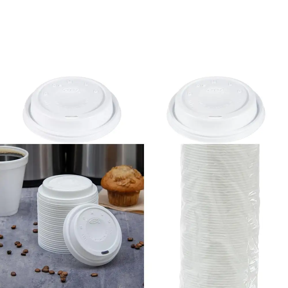 

White 16EL DART Cappuccino Plastic Lid for Hot or Cold Foam Cups