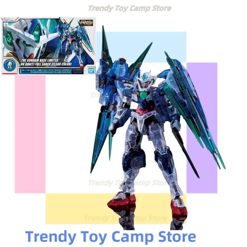 

【В наличии】Bandai Base Limited RG 1/144 Full-blade 00Q Quantum 00 Color Прозрачная сборная модель Подарочная коллекция