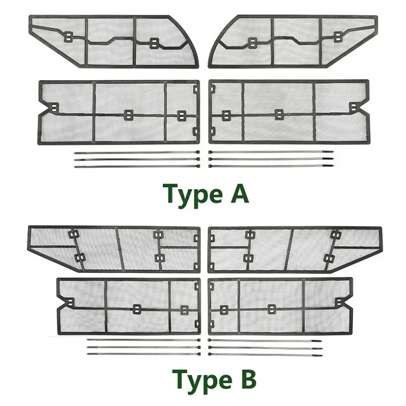

Автомобильная сетка от насекомых, сетка для передней решетки, вставная сетка, защитные чехлы для аксессуаров CRV для Honda CRV 2017-2019, нержавеющая сталь
