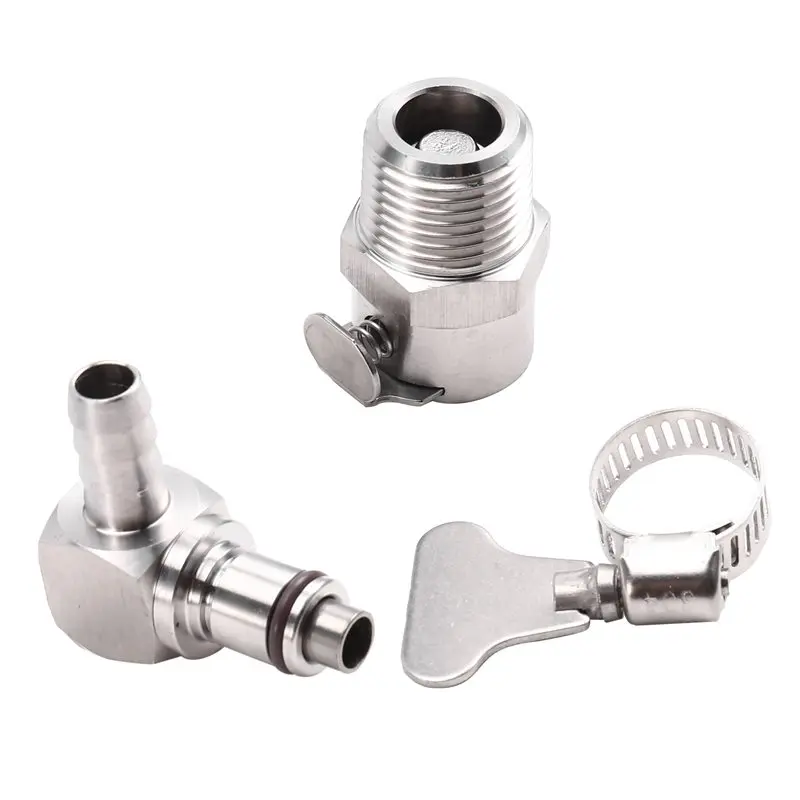 

ABQB-For BMW R1200GS ADV R1200RT S1000RR K1200R K1300R K1600GTL HP4 Rninet Fuel Pump Quick Release Metal Connector