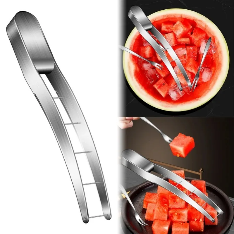 

Удобный нож для нарезки арбуза из нержавеющей стали 304, универсальный сепаратор фруктовой мякоти, нож для нарезки арбуза