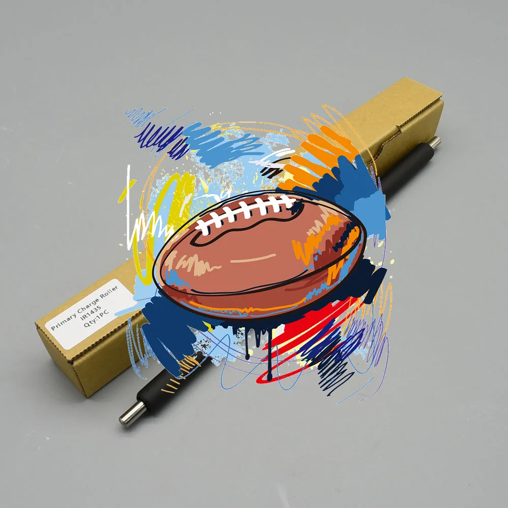 

4 шт. первичный зарядный ролик для Canon iR 1435 iR1435 iR1435i iR1435iF iR1435P PCR, детали принтера для копировального аппарата