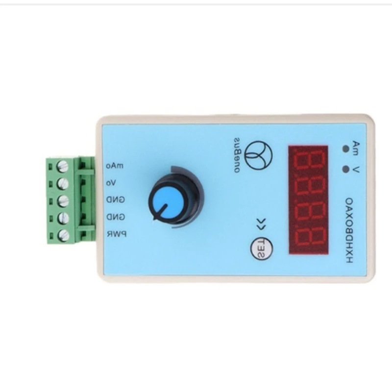 

DC 15 -27V Adjustable Handheld Current Voltage Signal Generator 1 Channel Output Simulator USB 5V Power Supply Easy To Use