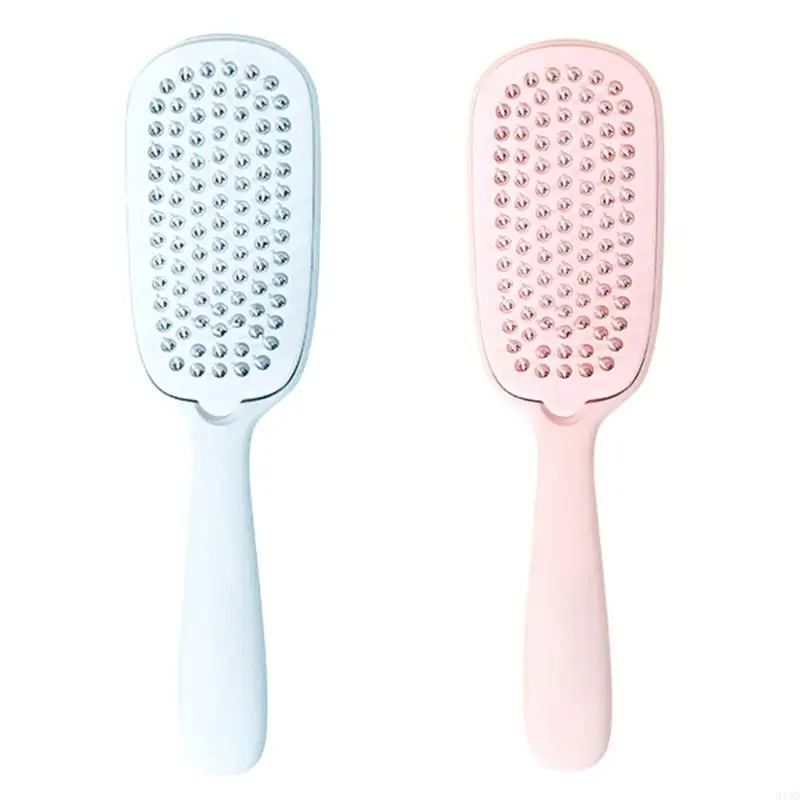 918D Rambut portabel pijat pijat untuk gaya detangler rambut basah dan kering gaya kuas detangler