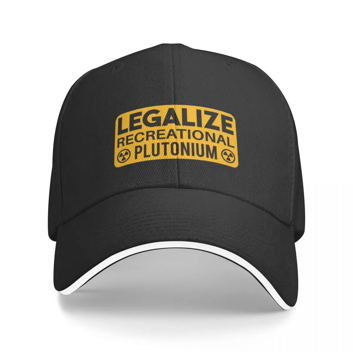 Yellow Legalize Recreational Plutonium Rectangl Adult Baseball Caps For Women Coquette Sport Trucker Cap Mens Casual Sun Hats