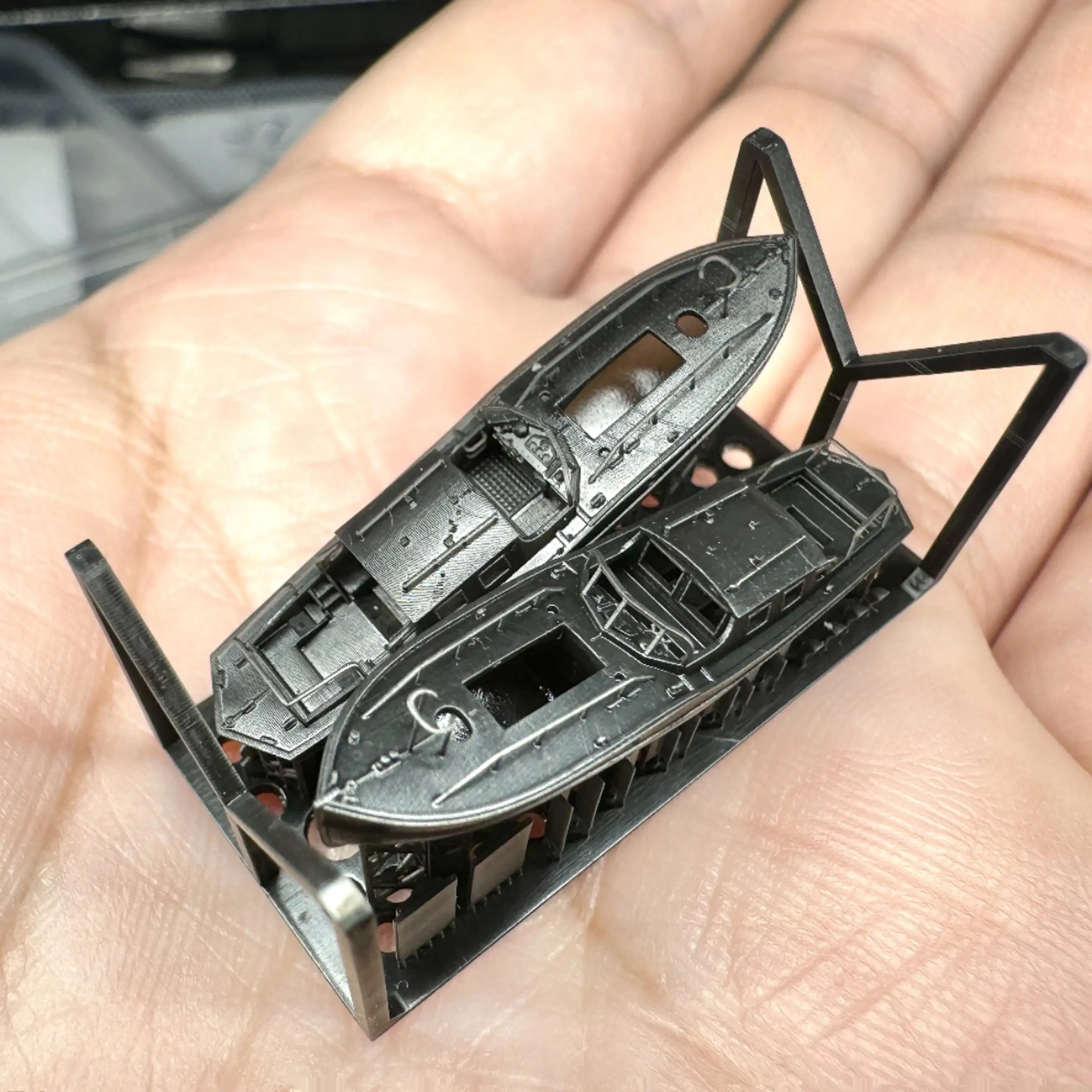 MUYI MODEL STUDIO 1/350 G350032 KRIEGSMARINE ADMIRAL'S BOAT(TYPE A) 3Dプリントキット