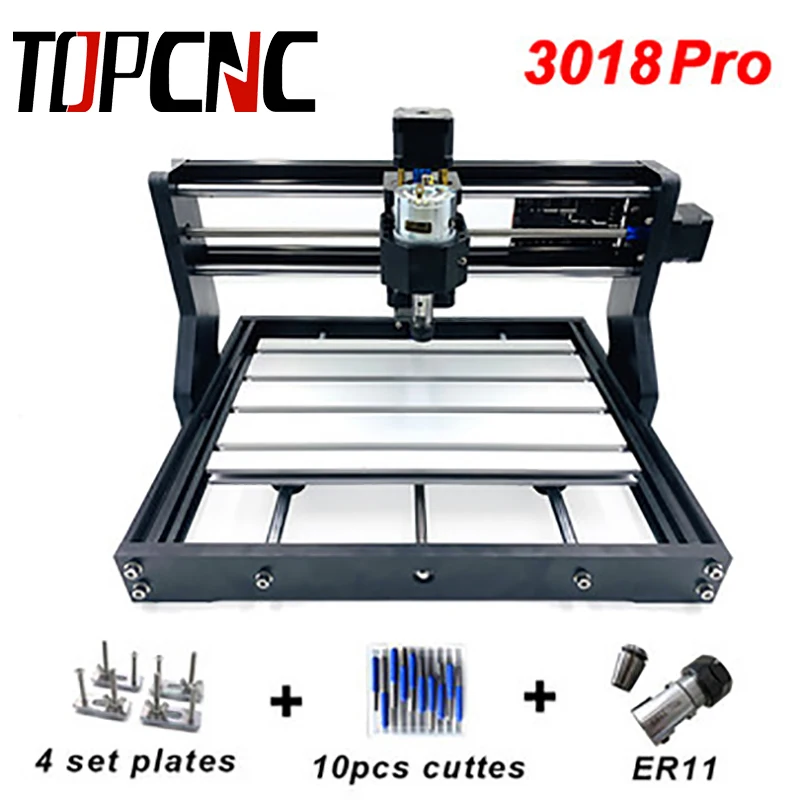 TOP CNC Router Machine Masuter Pro, Wood Aluminum Carving Cutting Milling,Acrylic Stamp DIY Laser Engraving Machine