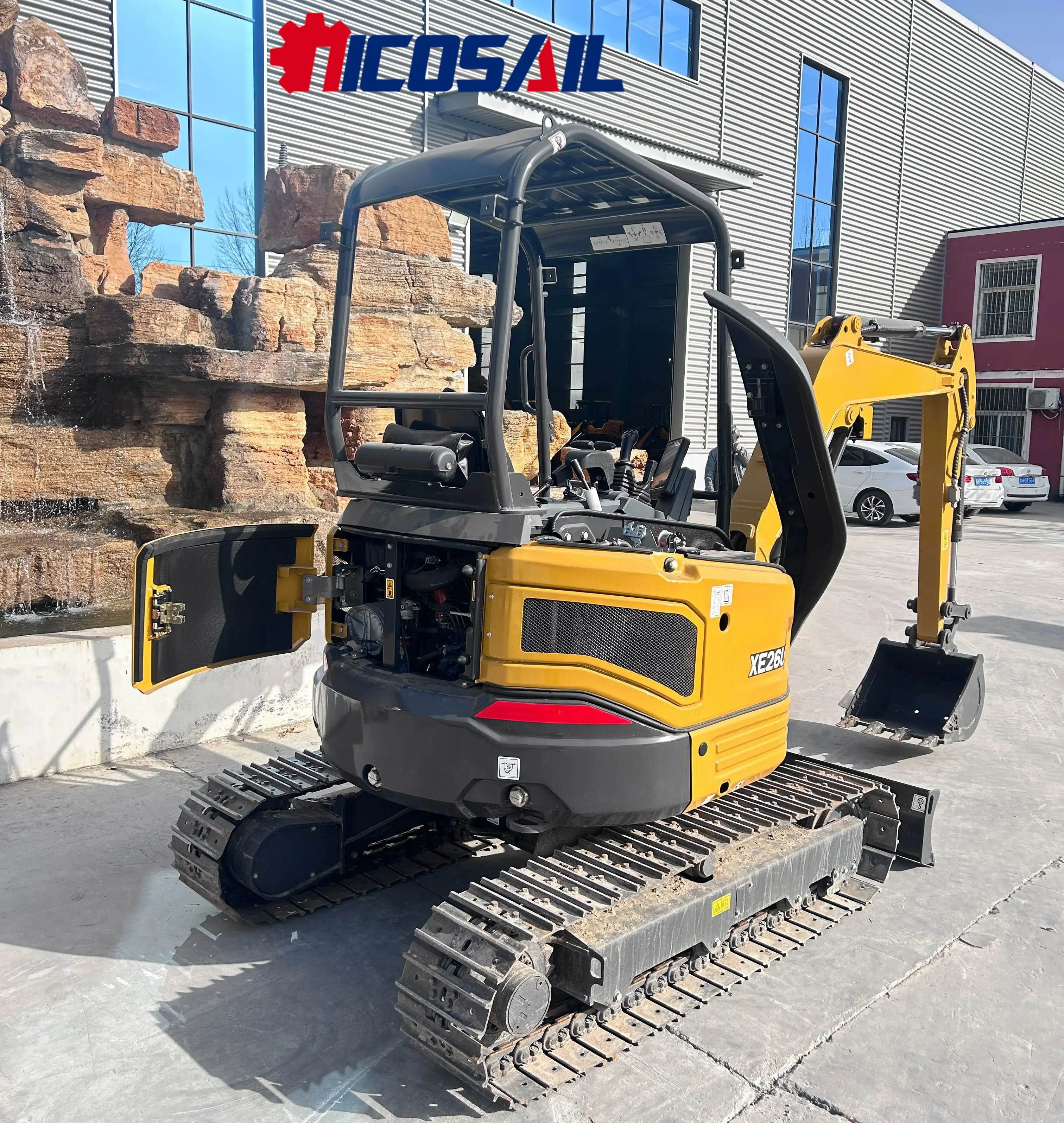 

Mini excavator 3-ton hydraulic crawler garden bagging machine customized household small excavator Mini excavator