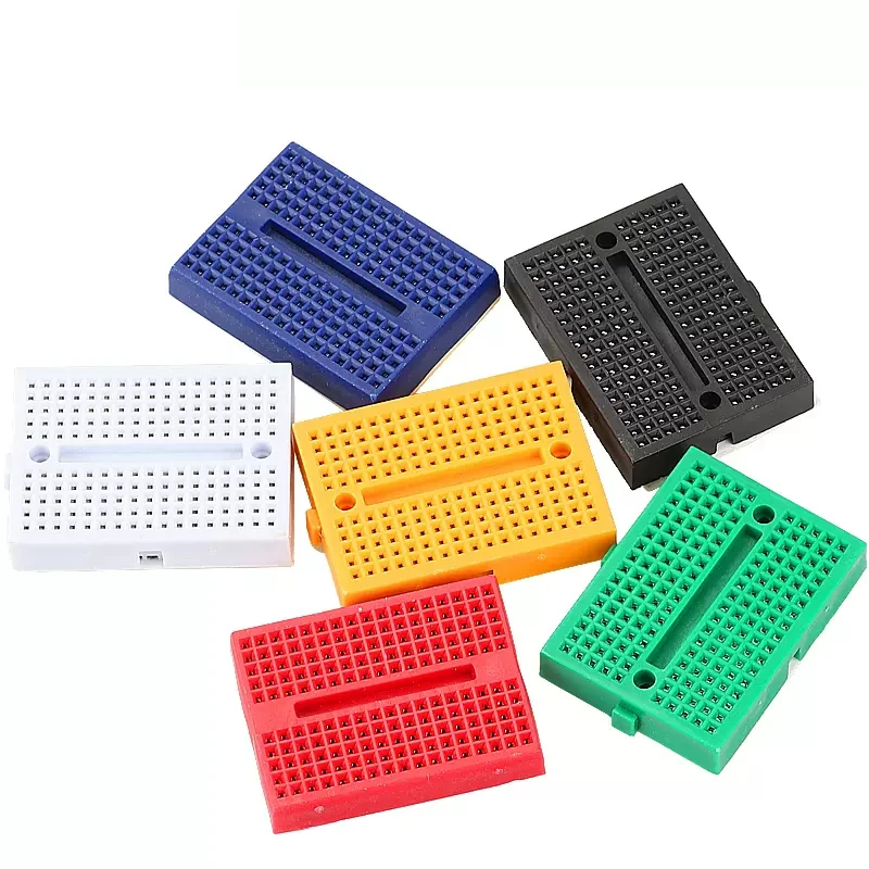 Groothandel SYB-170 Mini Solderless Prototype Experiment Test Breadboard 170 Tie-Punten 35*47*8.5 Mm