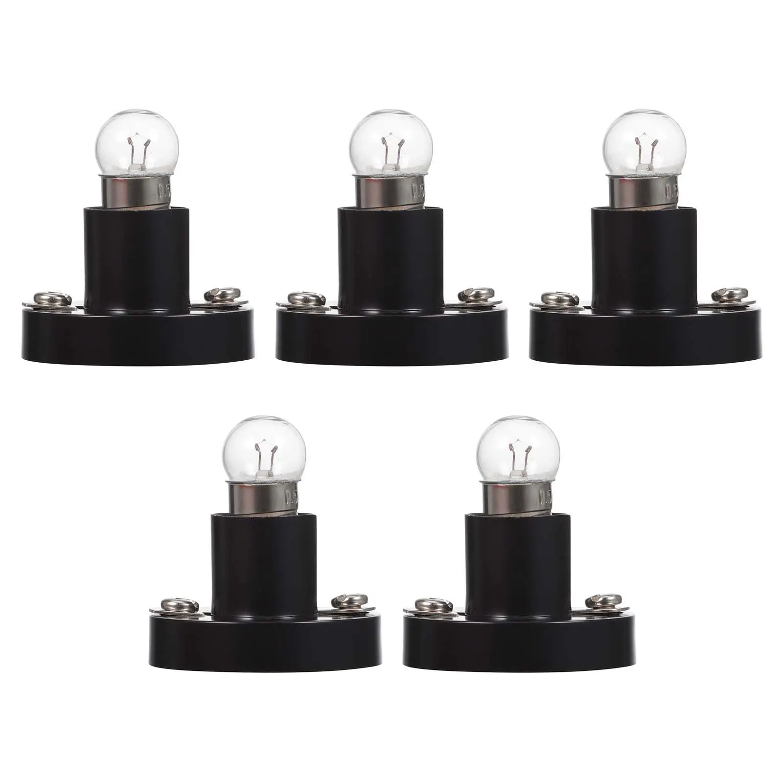 

5Pcs Screw Lamp Base Kit for Science Class Electricity Labs Circuit Experiment Equipment Student Learning Teaching Supplies