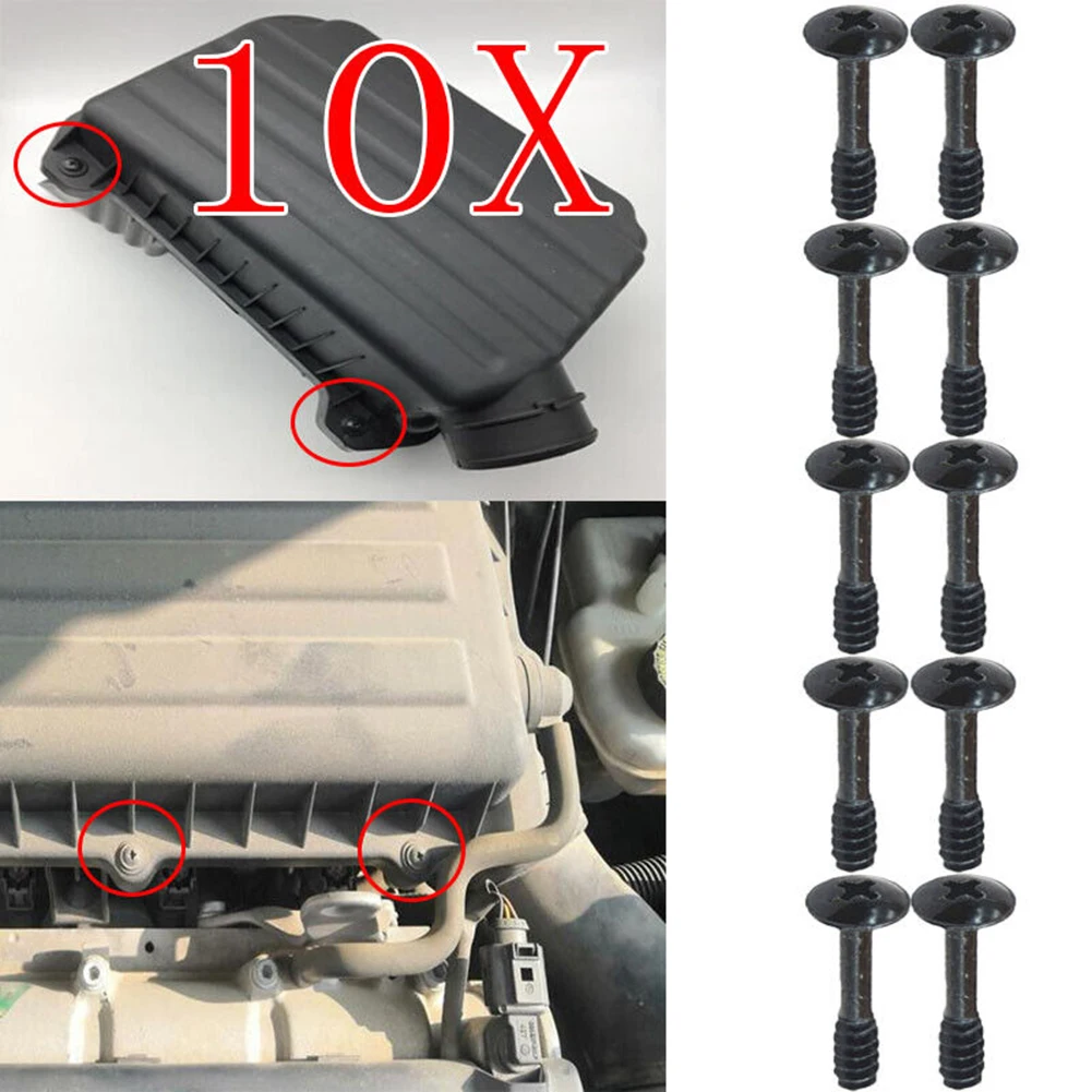 10 Pcs Air Filter Cleaner Box Lid Retaining Screw For Opel For Vauxhall For 34mm X 5mm Universal Accessories For Vehicles