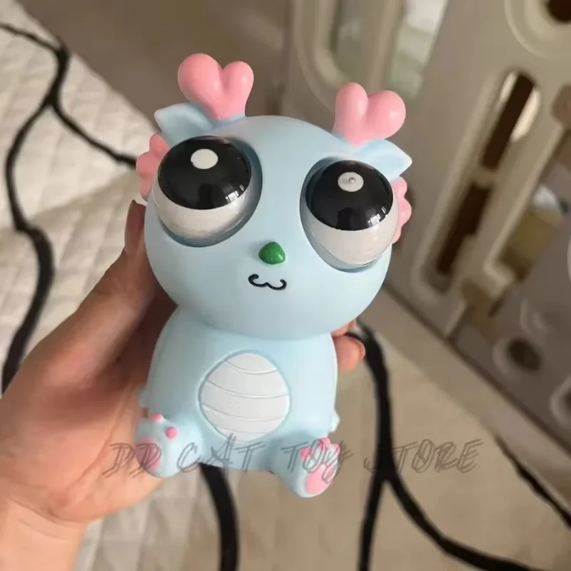 2 dollari Kawaii Esplosivo Drago Occhio Creativo Pop Up Giocattolo Sensoriale Dinosauro Giocattolo di Decompressione Spremere Occhio Stellare Giocattolo Divertente