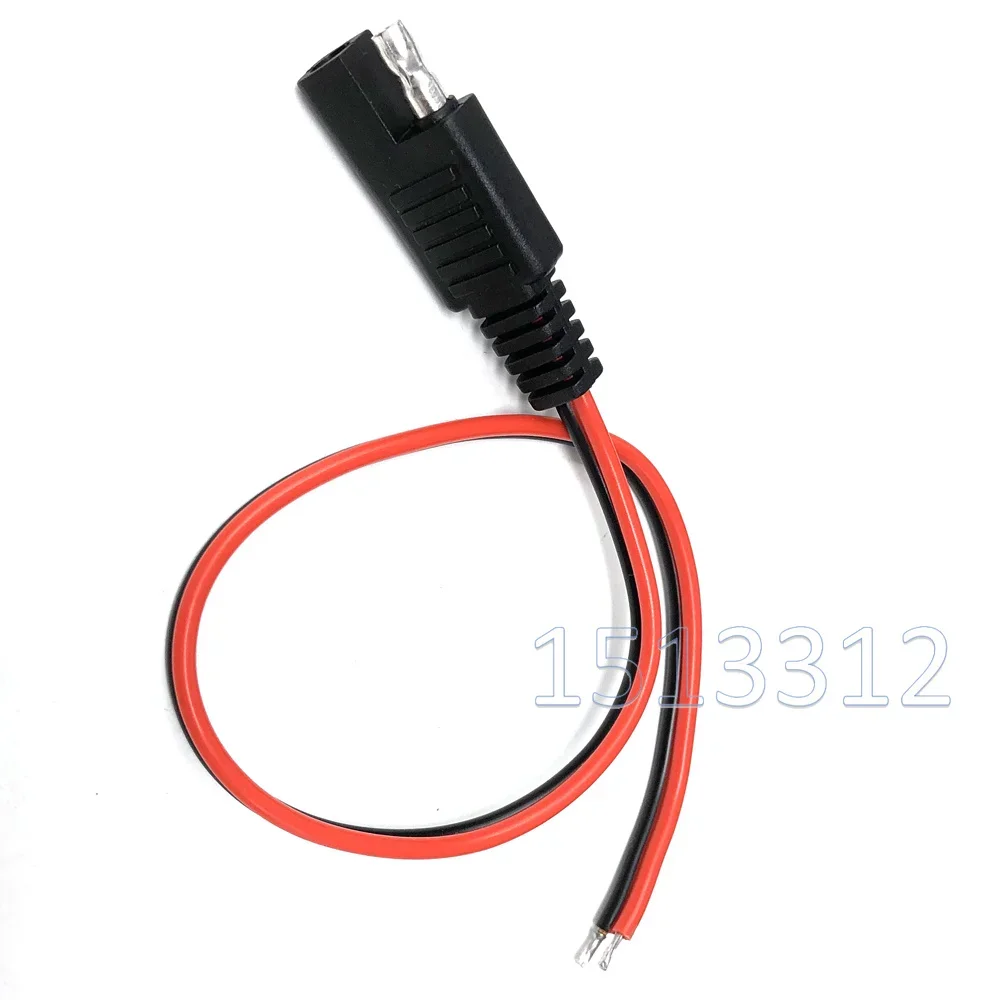 DIY 10 PCS SAE Power Automotive Extension Cable 18AWG 30CM 2 Pin with SAE Connector Cable Quick Disconnect Extension Cable