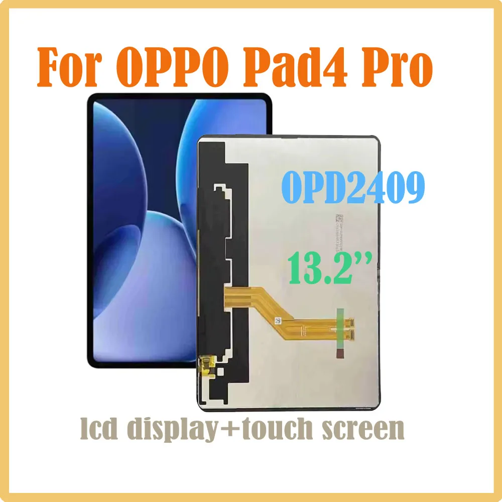 

New Original 13.2 Inch For OPPO Pad4 Pro Pad 4 Pro OPD2409 LCD Display Touch Screen Digitizer Assembly Replacement