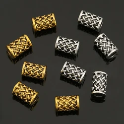 20pcs/lot 10x7x3mm Viking Runes Charms Tube Beads for Bracelets Viking Beads Fit Pendant Necklace Bracelet DIY Jewelry Making