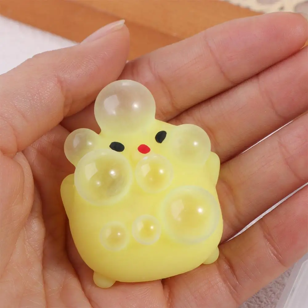 5PCS Vent Squeezing Bubble Chicken Closing Acne Animal Acne Squeezing Toy Safe Non-Toxic Squeezing Acne Toy Office Workers