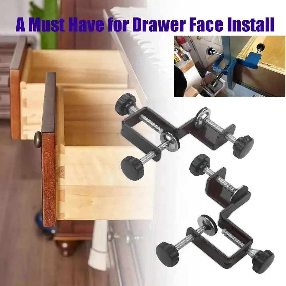 

Tool Stainless Steel Drawer Front Installation Clip Jig Fast Precise Installation Clip Black Easy Home Improvement Tools Cabinet