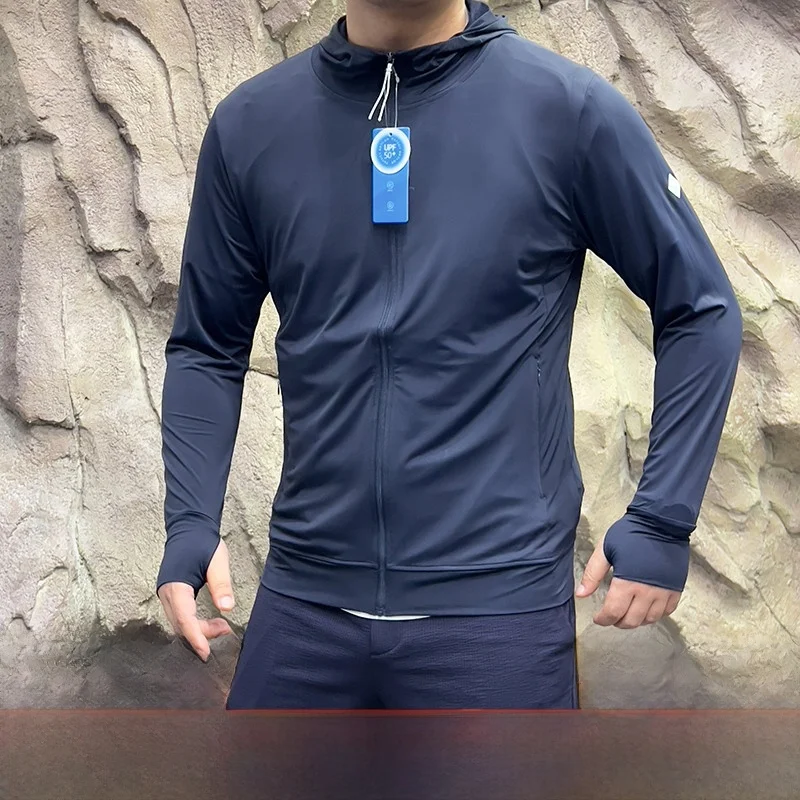 

Ice Sensation Qui Dry Fabric UPF50 Защита от солнца для кожи, мужская и женская тонкая эластичная дышащая летняя ткань