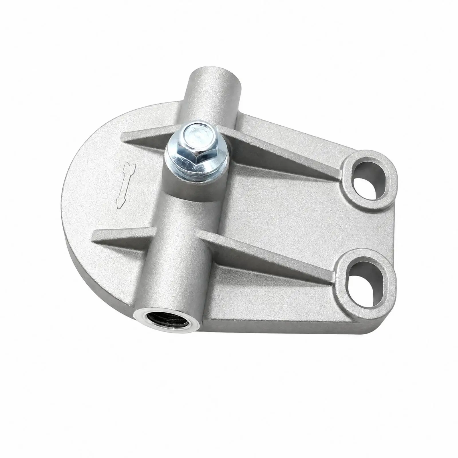 Dossan Excavator Fuel for seat Replacement Metal Filter Housing Base with Hexagonal Fastener for 1212 Series