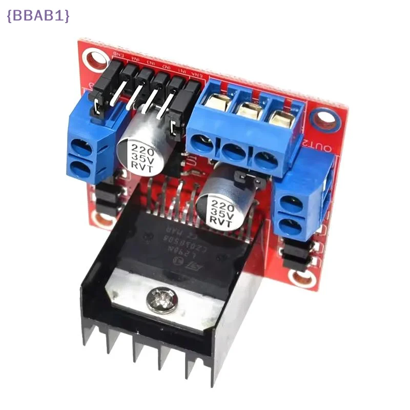 【AB1】L298N Motor Driver Board DC & Stepper Motor Driver Module For Smart Car Robot{H}