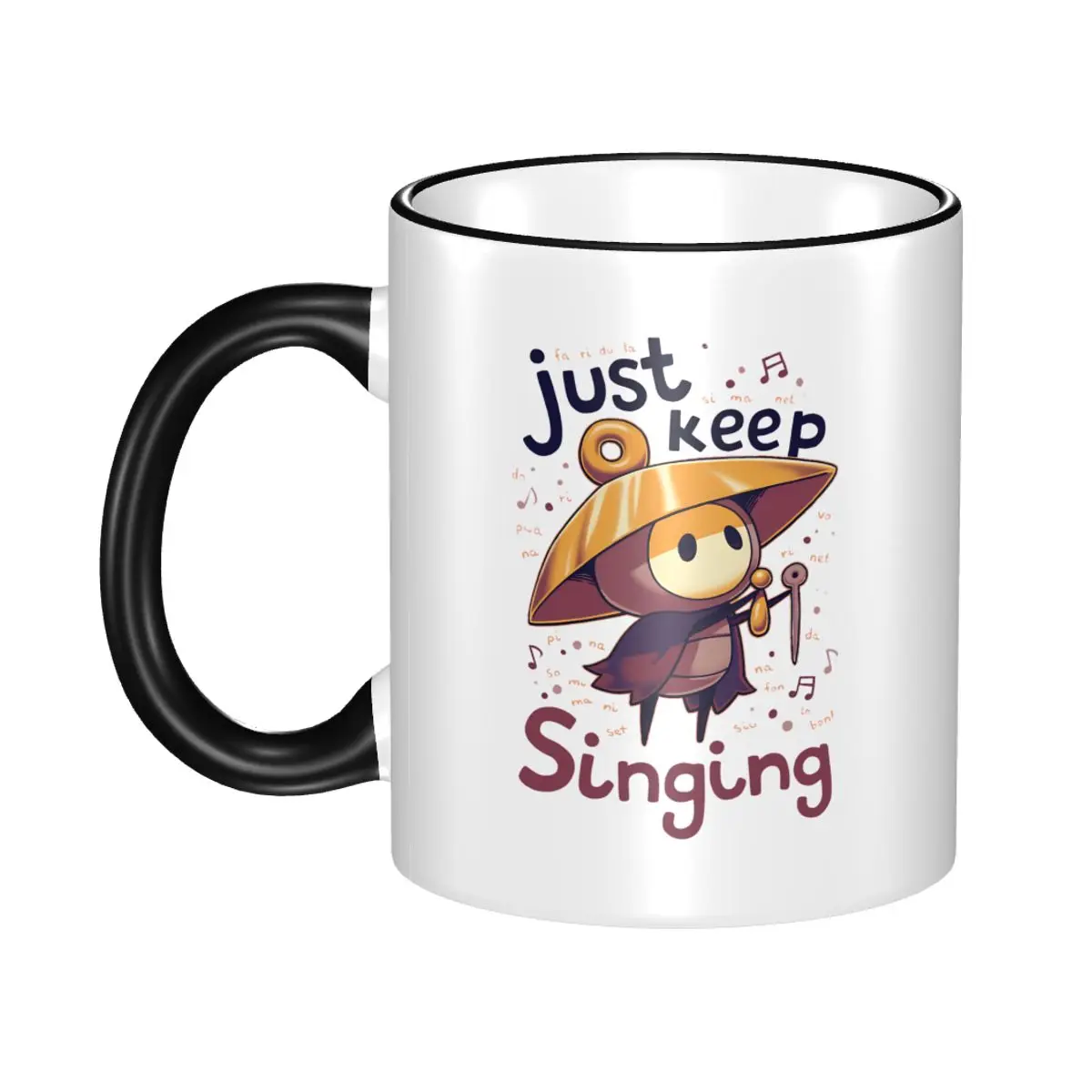 Just Keep Singing Sherma Silksong - Light Hollow Knight Merch Coffee Mug Funny Cup Gift