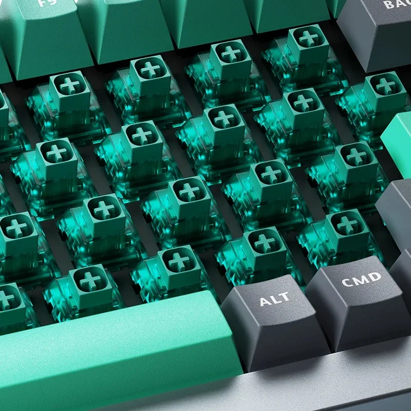 Kailh Box Midnight Jade teclado interruptor Clicky personalizado intercambio en caliente pesado tacto interruptores mecánicos