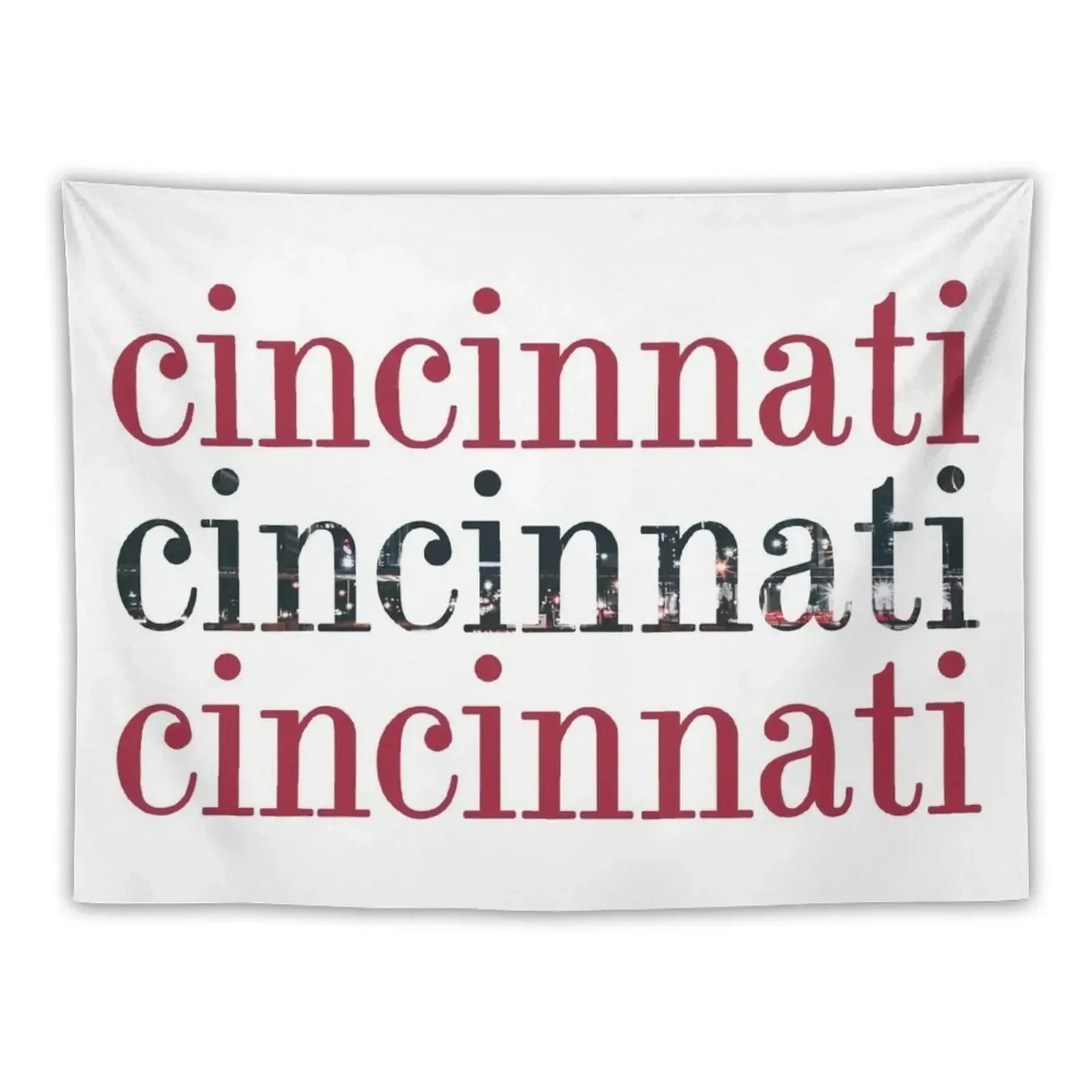 Cincinnati Tapestry Wallpaper Carpet On The Wall Tapestry