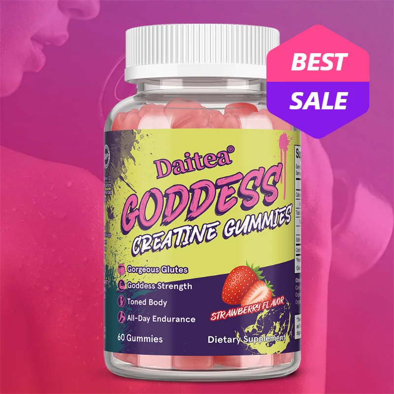 Creatine Monohydrate Gummies, Daily Physical Wellness & Nutritional Support, Muscle Growth & Recovery, Athletic Performance